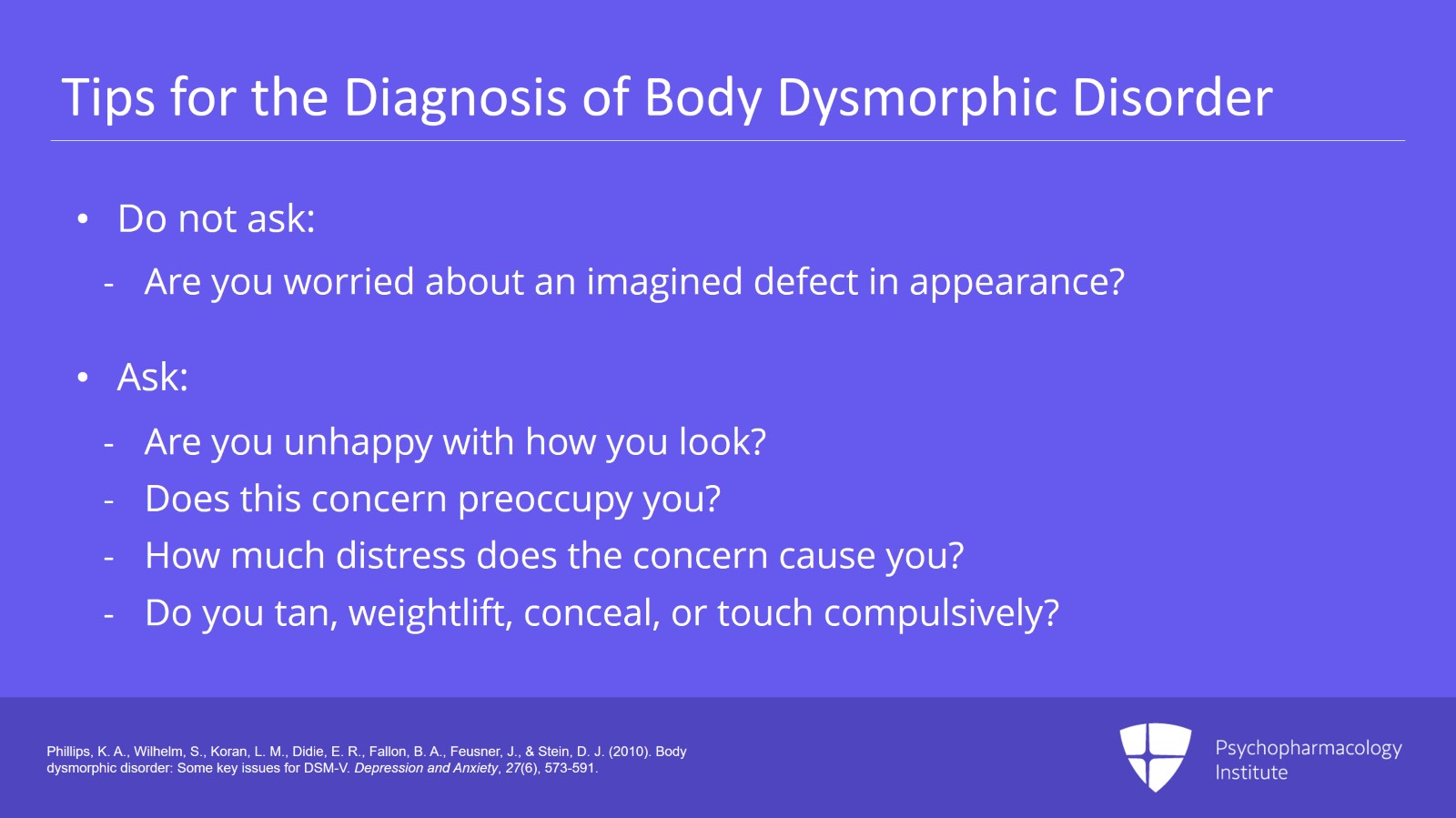 Do I have Body Dysmorphia?﻿ BDD symptoms to look out for