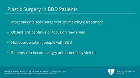 PDF) Body Dysmorphic Disorder in Plastic Surgery
