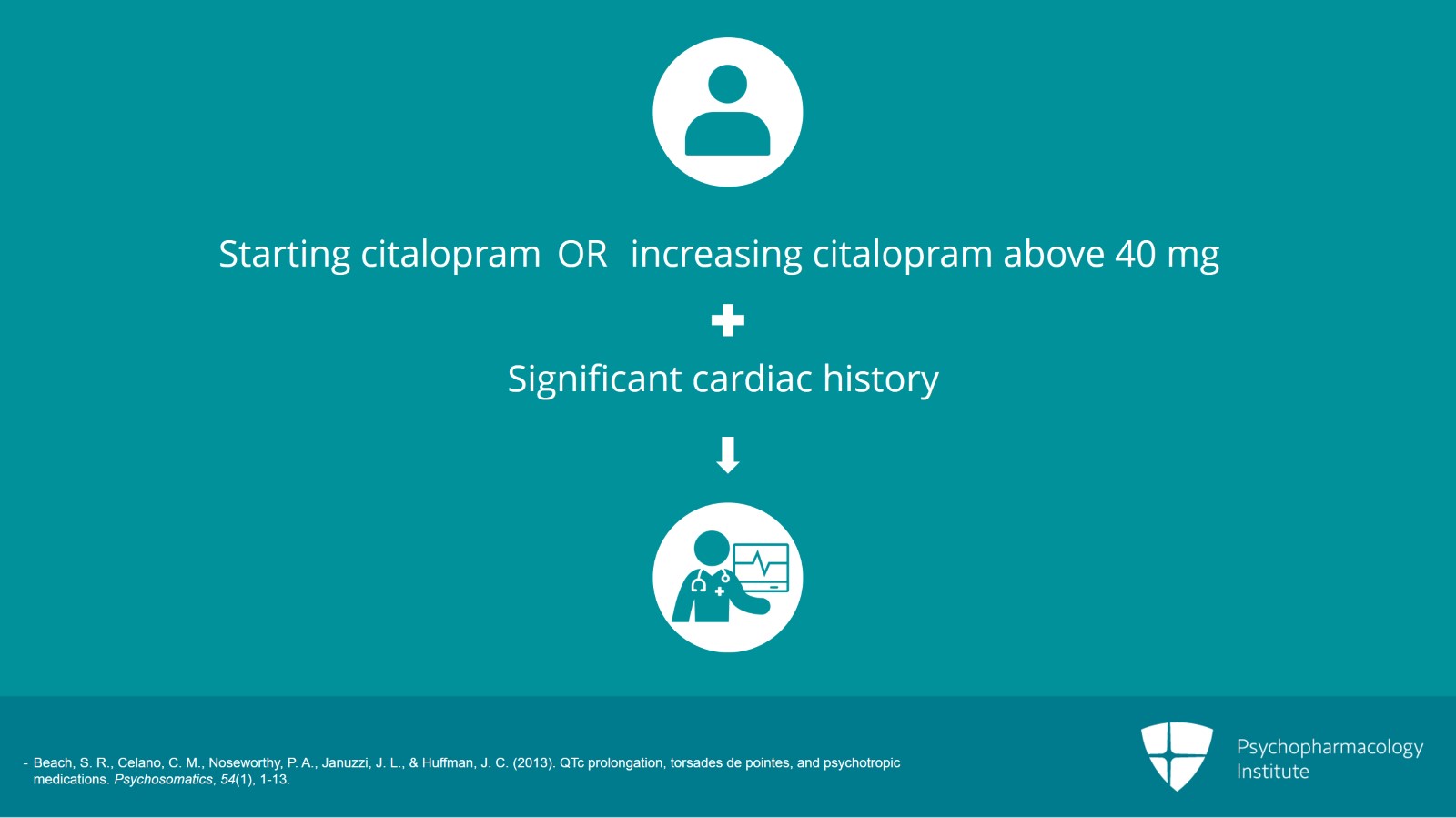 How Should I Use Antidepressants in Patients at Risk for QTc Prolongation? Slide 7 of 9