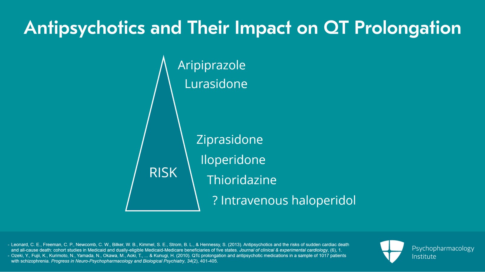 Cardiac Effects of Antipsychotics: QTc Prolongation Slide 10 of 14