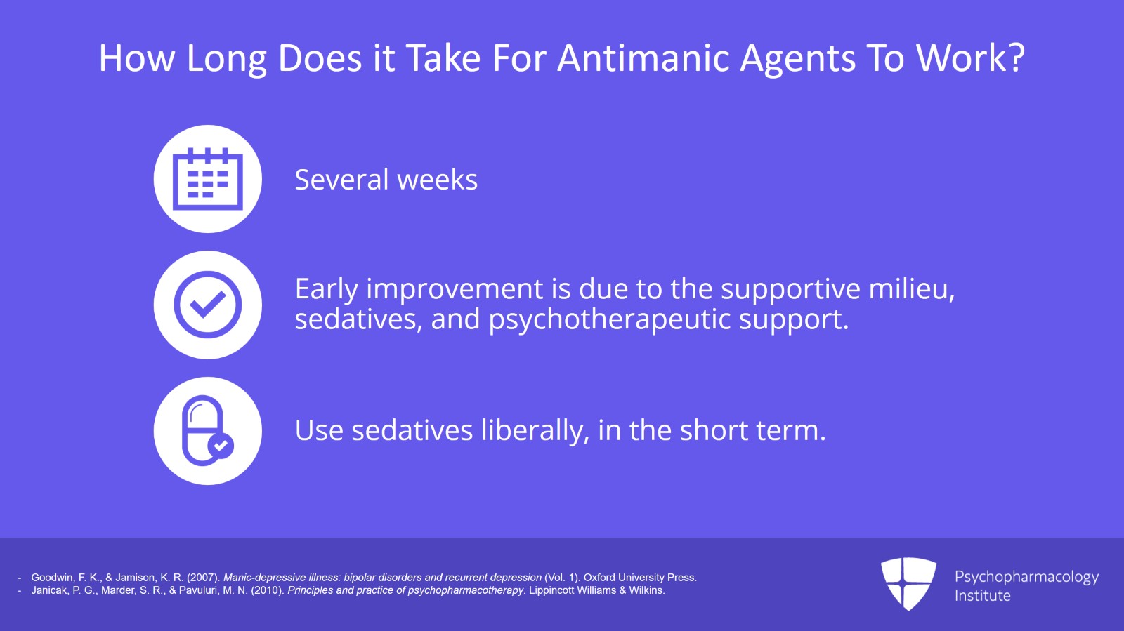 Management of Mania with Mixed Features  (Nodes 2a, 2b, and 2c) Slide 12 of 15