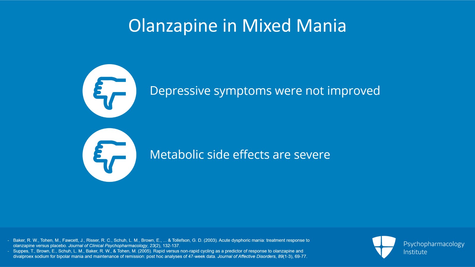 Management of Mania with Mixed Features  (Nodes 2a, 2b, and 2c) Slide 5 of 15