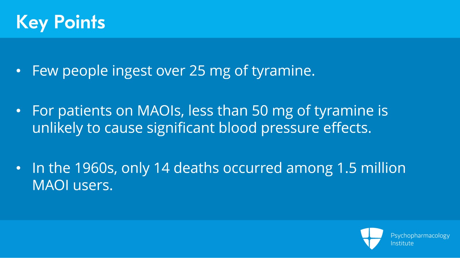 Dietary Restriction: What to Tell Patients About Tyramine Slide 11 of 13