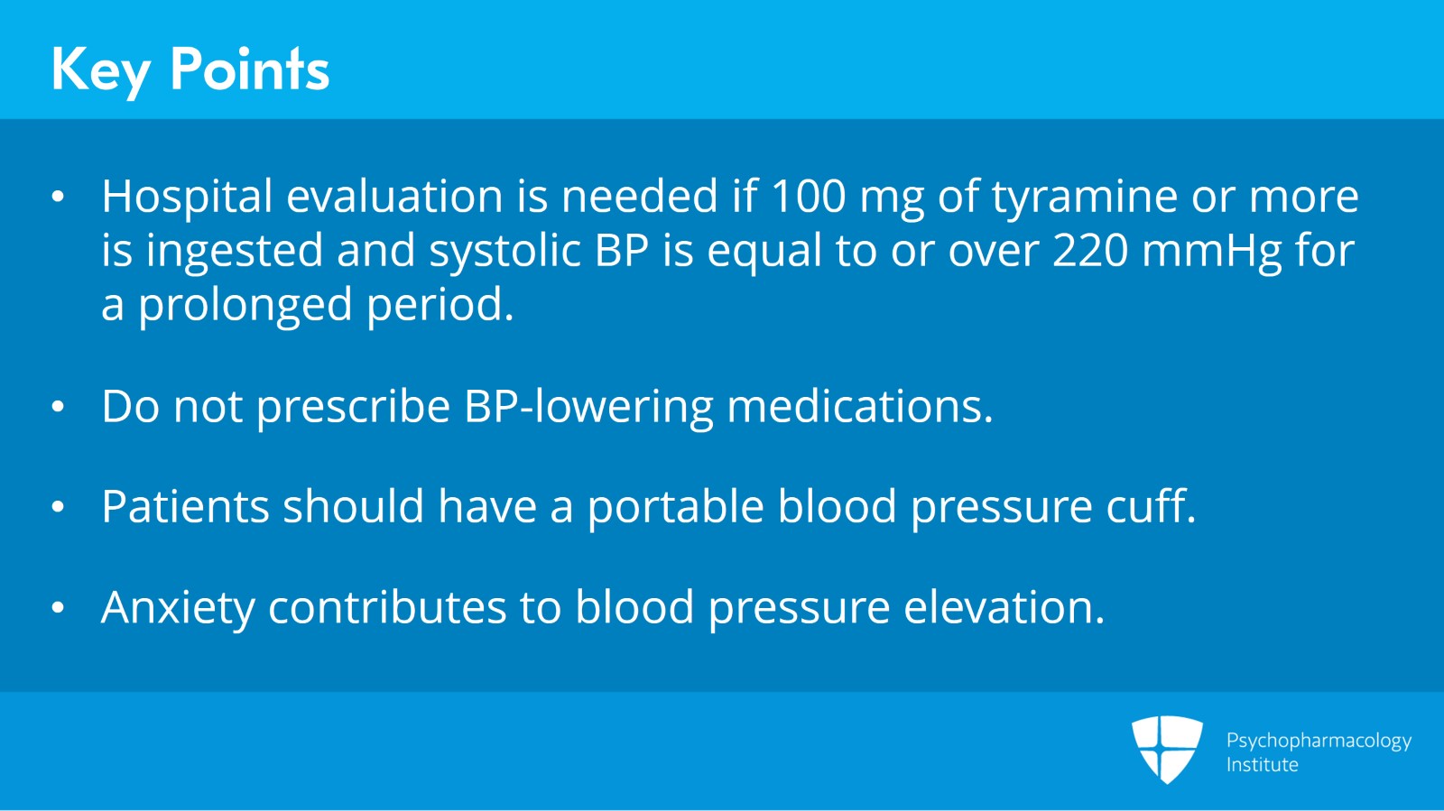 Dietary Restriction: What to Tell Patients About Tyramine Slide 12 of 13
