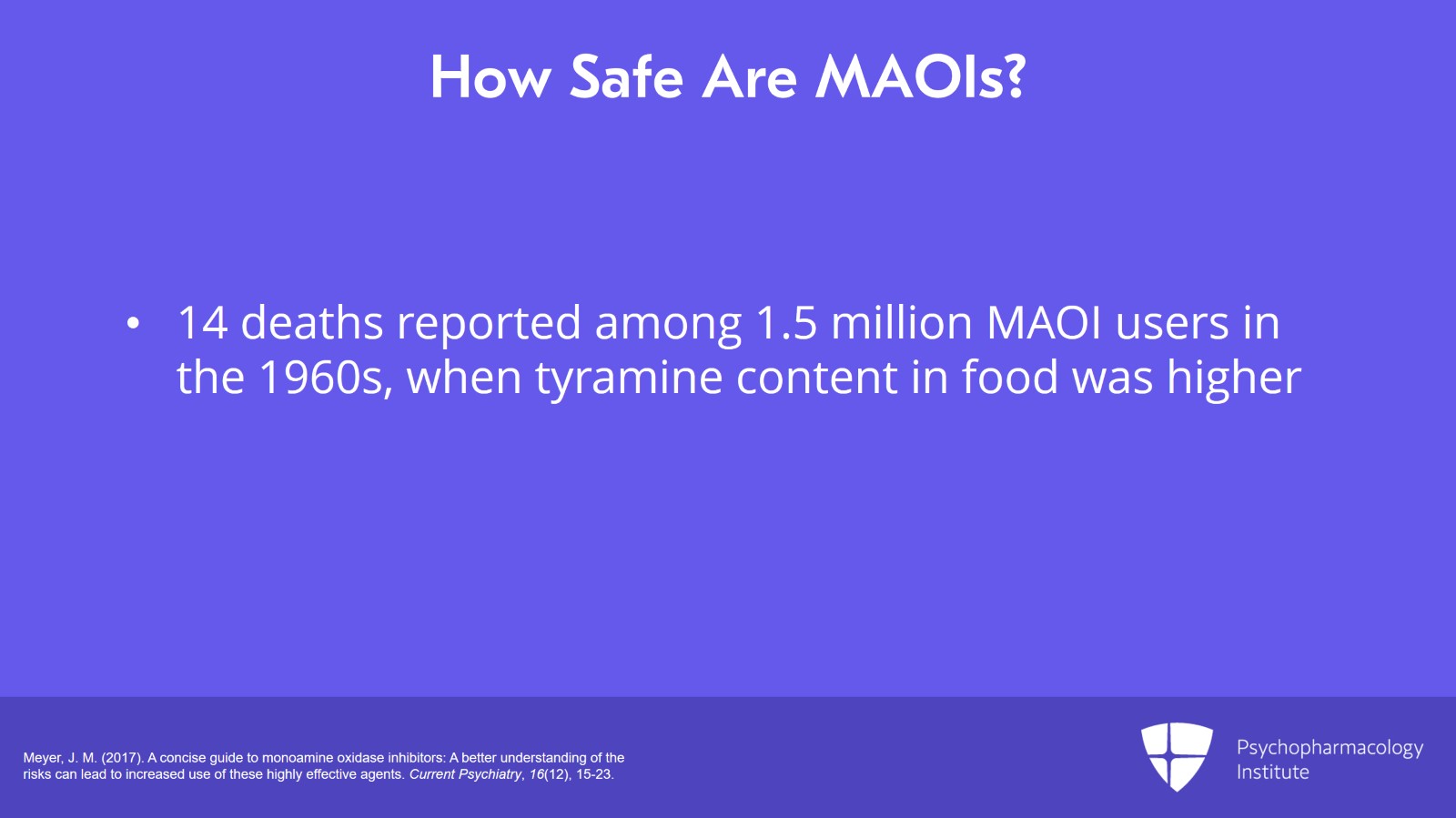 Dietary Restriction: What to Tell Patients About Tyramine Slide 3 of 13