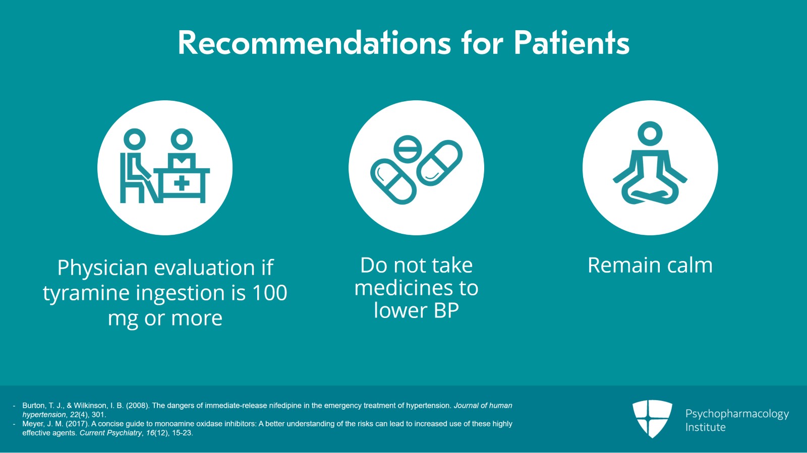 Dietary Restriction: What to Tell Patients About Tyramine Slide 7 of 13