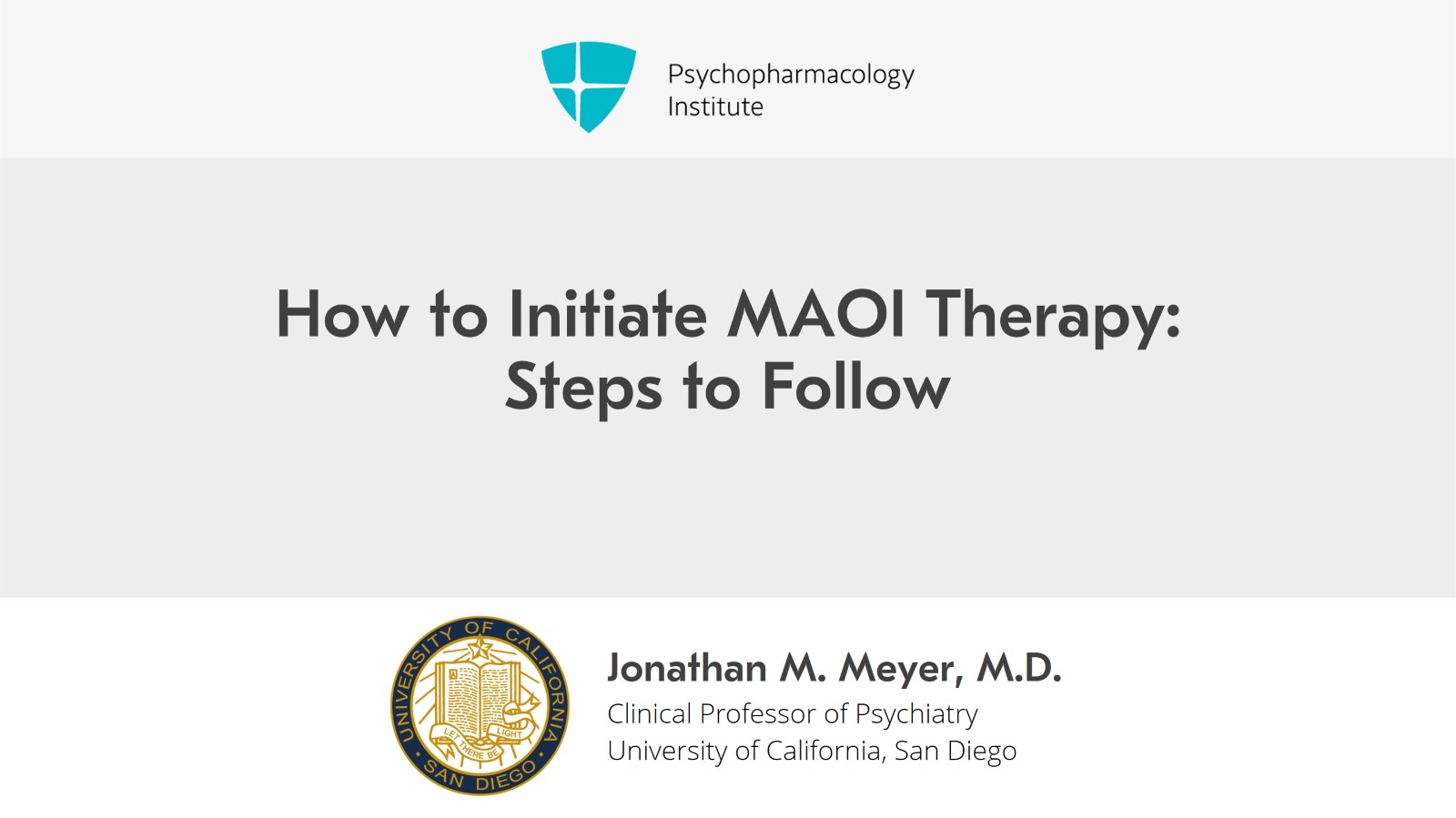 How to Initiate MAOI Therapy: Steps to Follow Slide 1 of 13