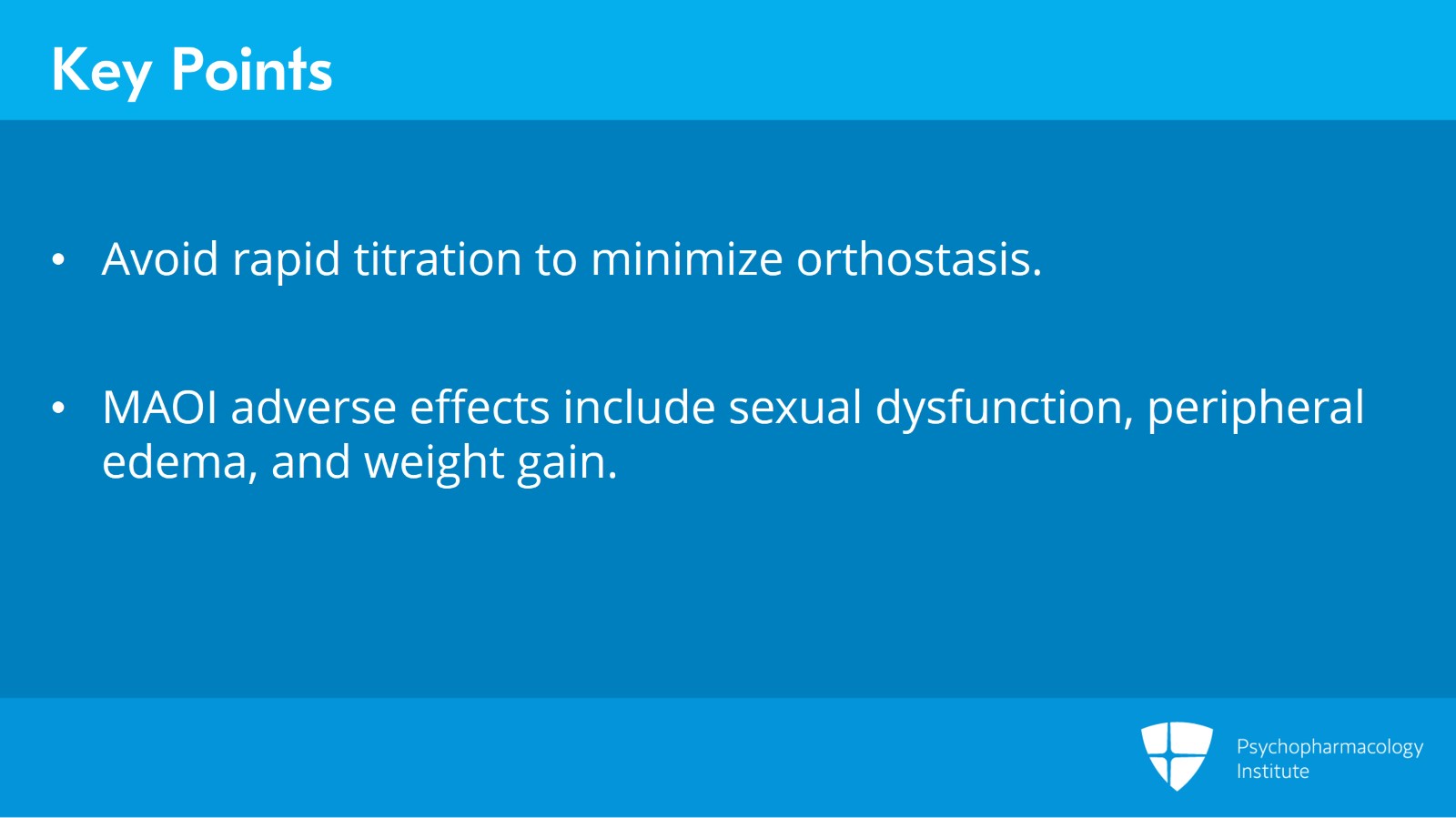 How to Initiate MAOI Therapy: Steps to Follow Slide 12 of 13