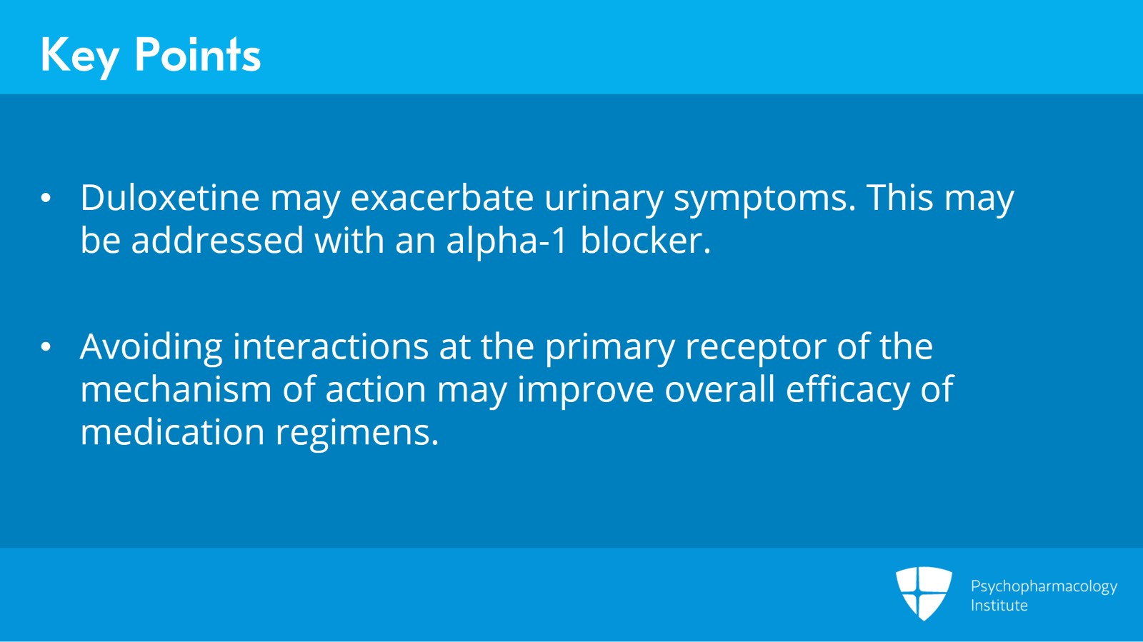 Venlafaxine Nightmares and Prazosin: Alpha Adrenoceptors Slide 8 of 9