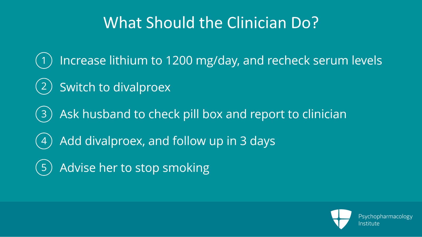 Tremulous With Lithium: The Case of Marie Slide 4 of 9