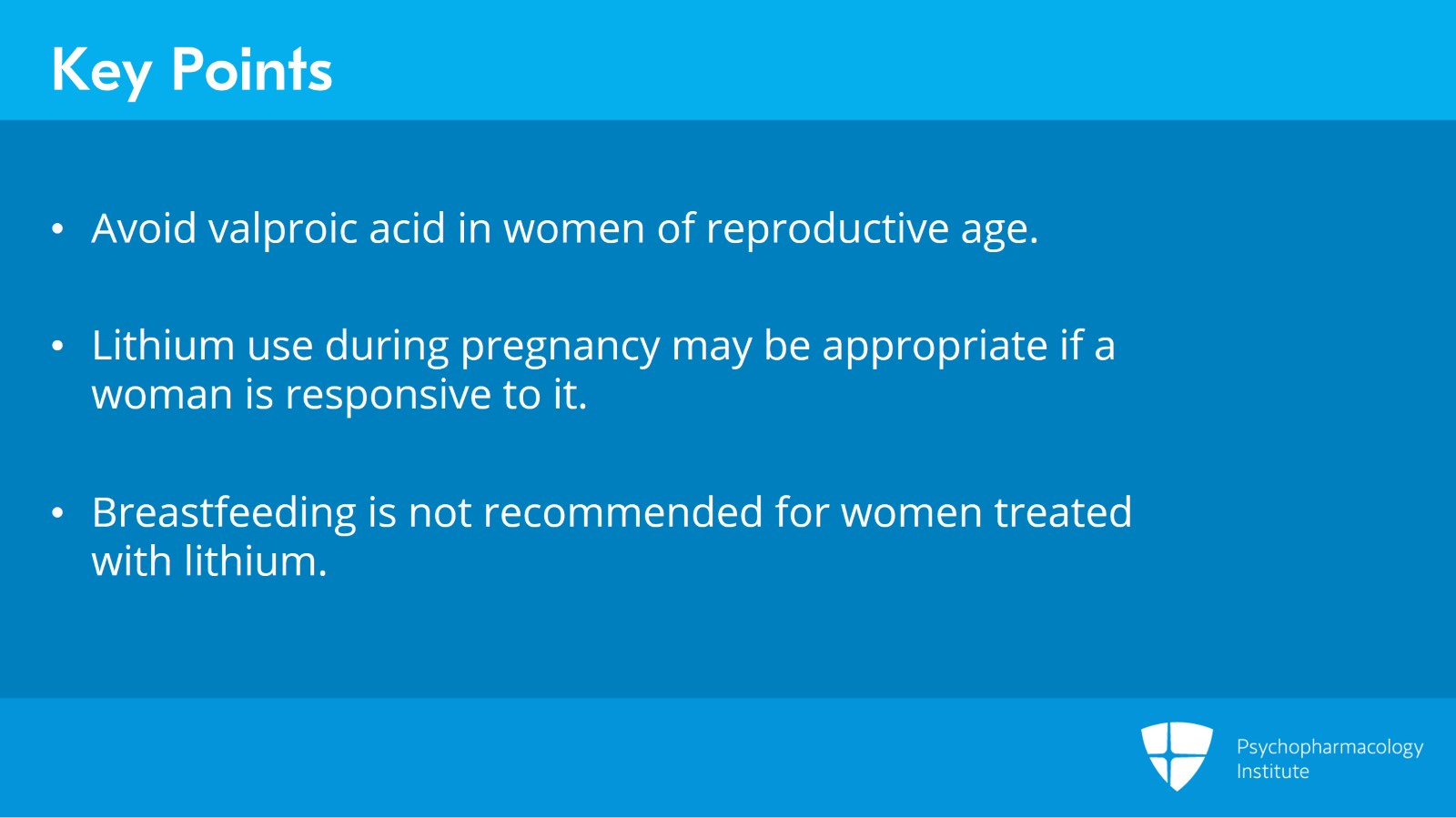 Treatment Strategies for Postpartum Bipolar Disorder and Psychosis Slide 8 of 10