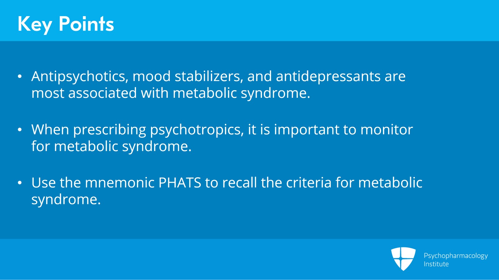 Gary C.: Antipsychotic-Induced Weight Gain, Hyperlipidemia, and Metabolic Syndrome Slide 13 of 14