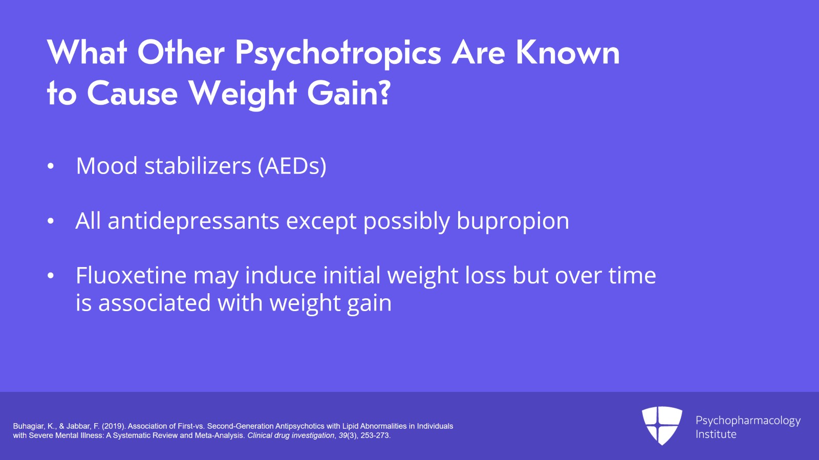 Gary C.: Antipsychotic-Induced Weight Gain, Hyperlipidemia, and Metabolic Syndrome Slide 9 of 14