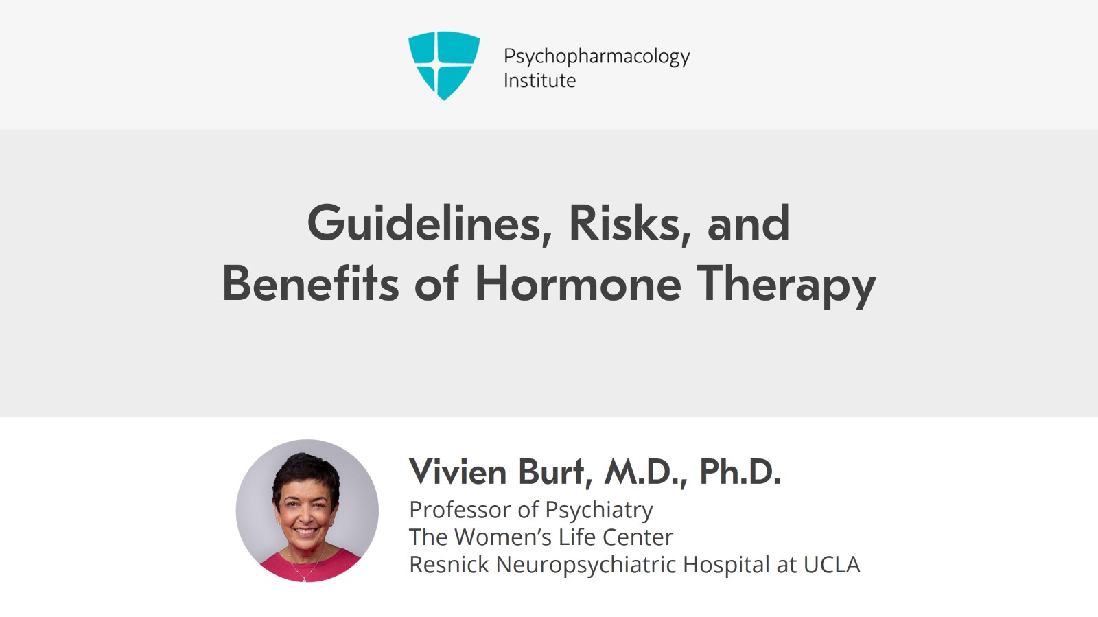 Guidelines, Risks, and Benefits of Hormone Therapy Slide 1 of 11
