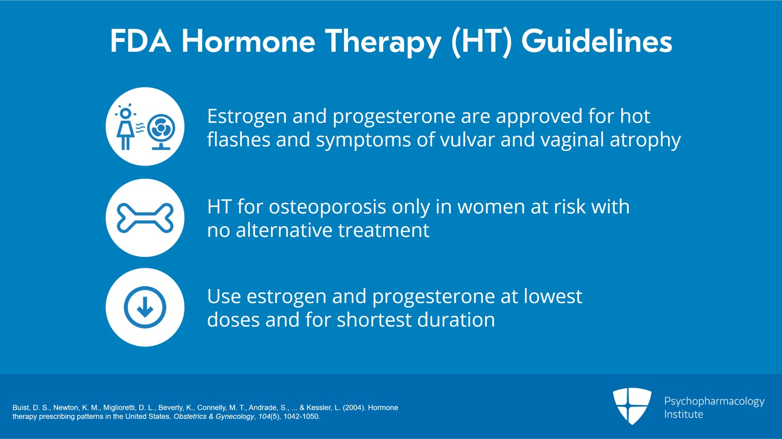 Guidelines, Risks, and Benefits of Hormone Therapy Slide 2 of 11