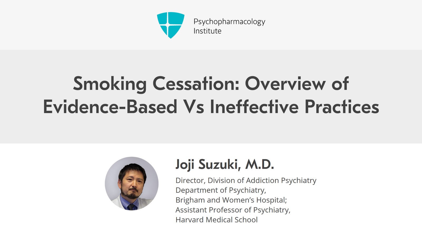 Smoking Cessation: Overview of Evidence-Based Vs Ineffective Practices Slide 1 of 6
