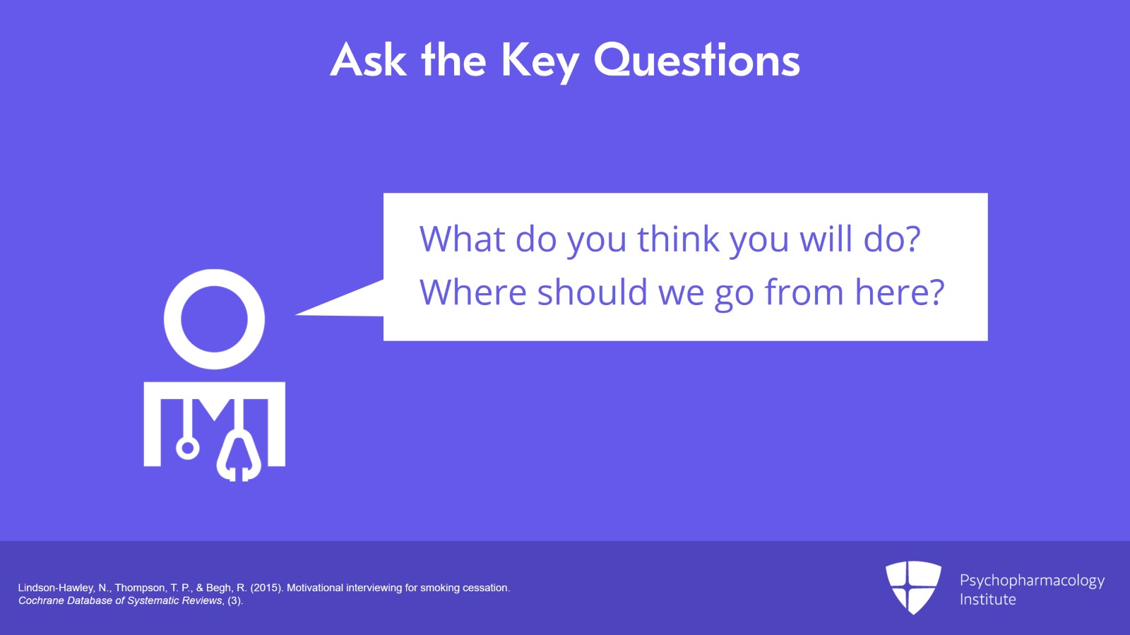 Psychosocial Interventions for Tobacco Use Disorder: Focus on Motivational Interviewing Slide 9 of 12