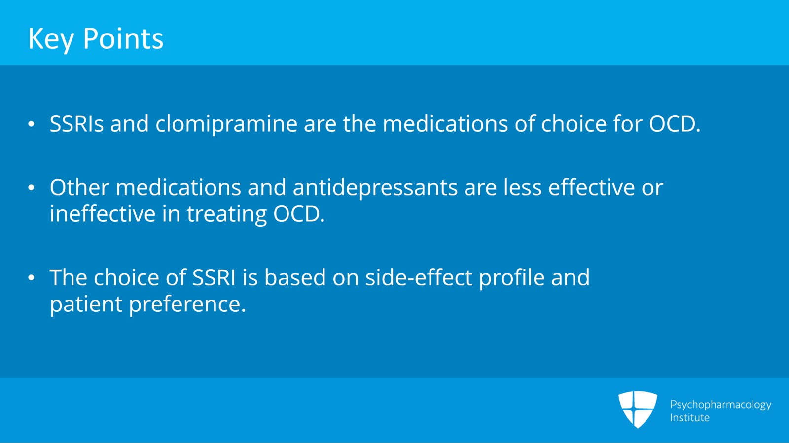 Adequate Treatment Trials in OCD: FDA Approvals and Maximal Dosing Slide 5 of 7