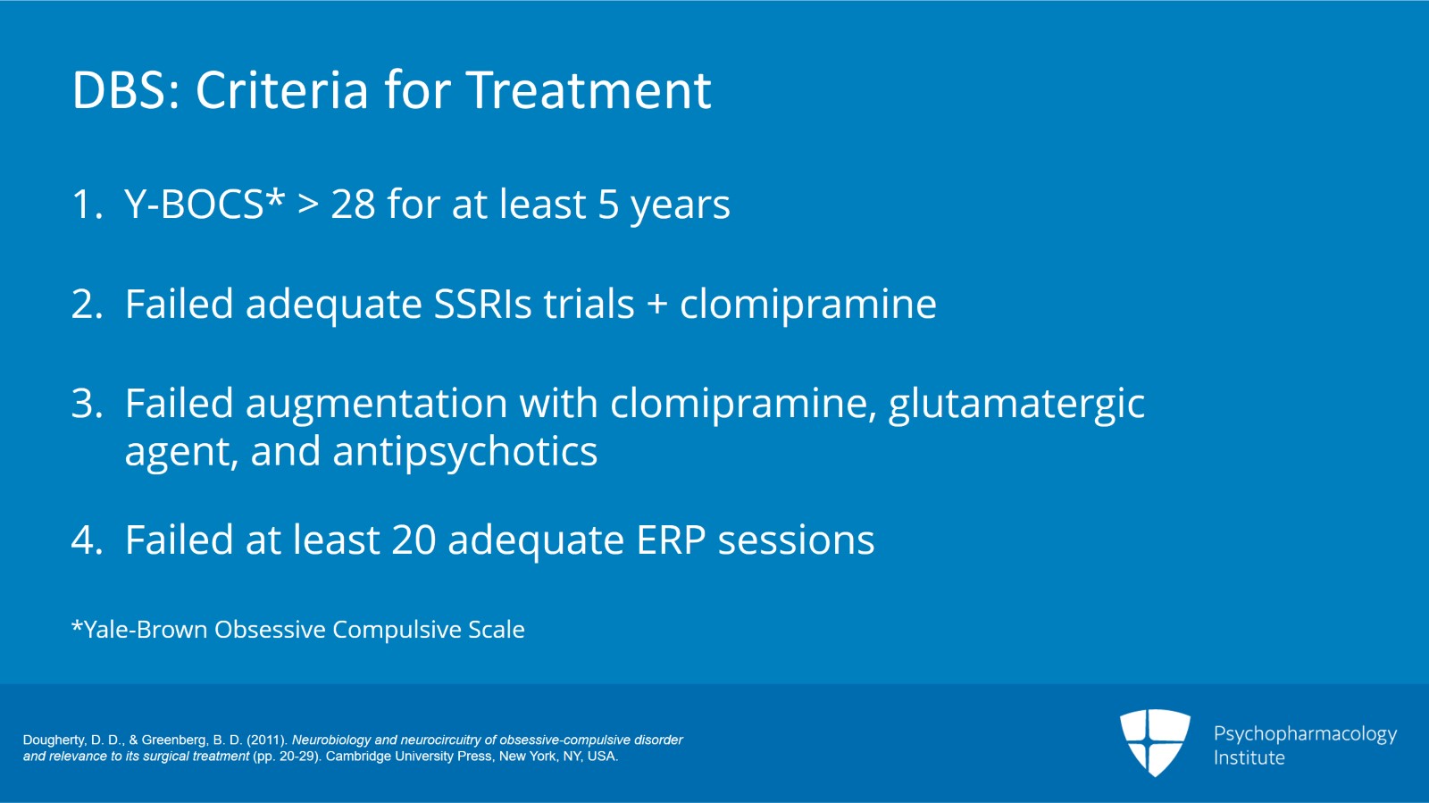 Somatic Therapies in Treatment-Resistant OCD: TMS and DBS Slide 5 of 10