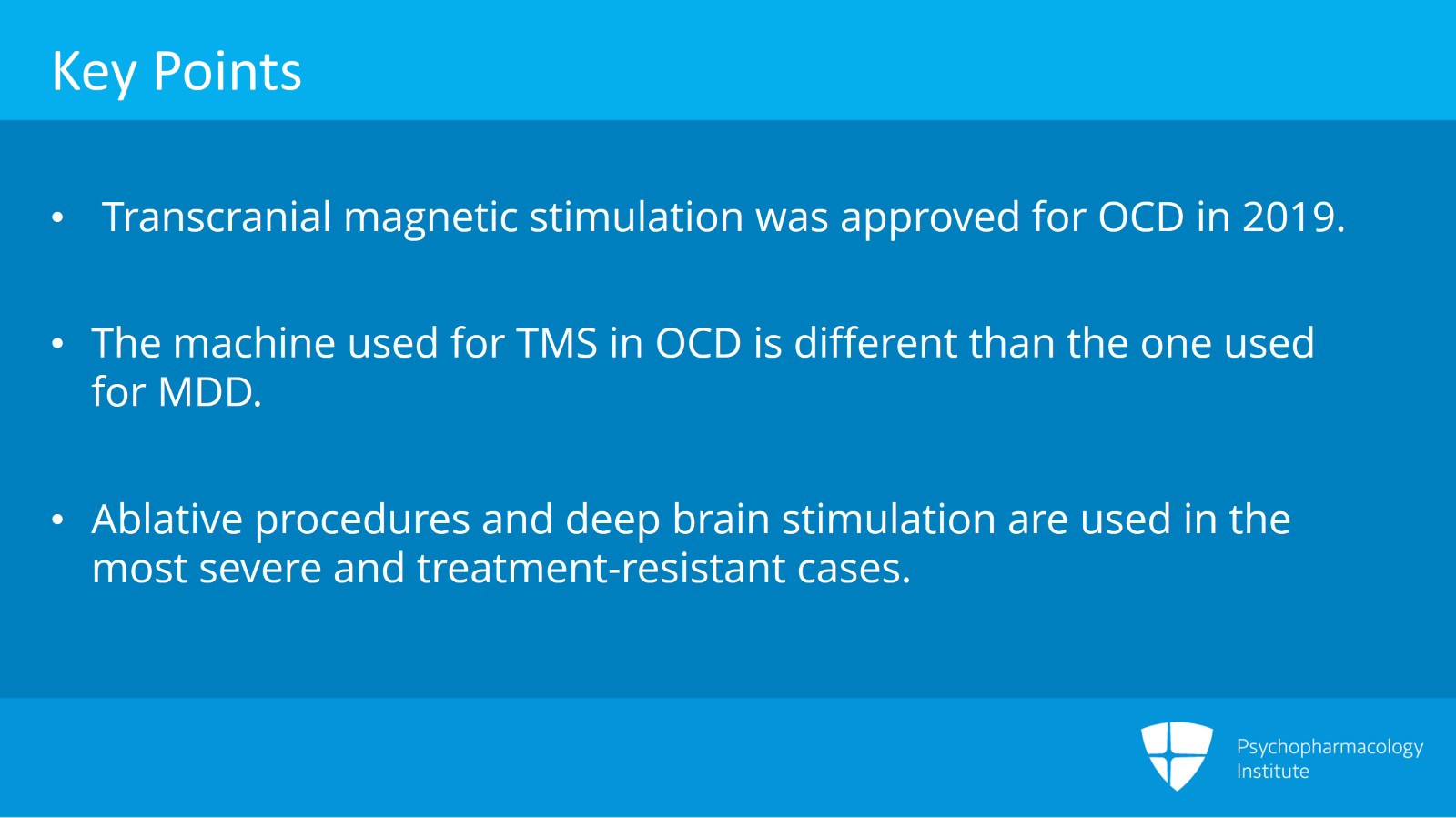 Somatic Therapies in Treatment-Resistant OCD: TMS and DBS Slide 9 of 10