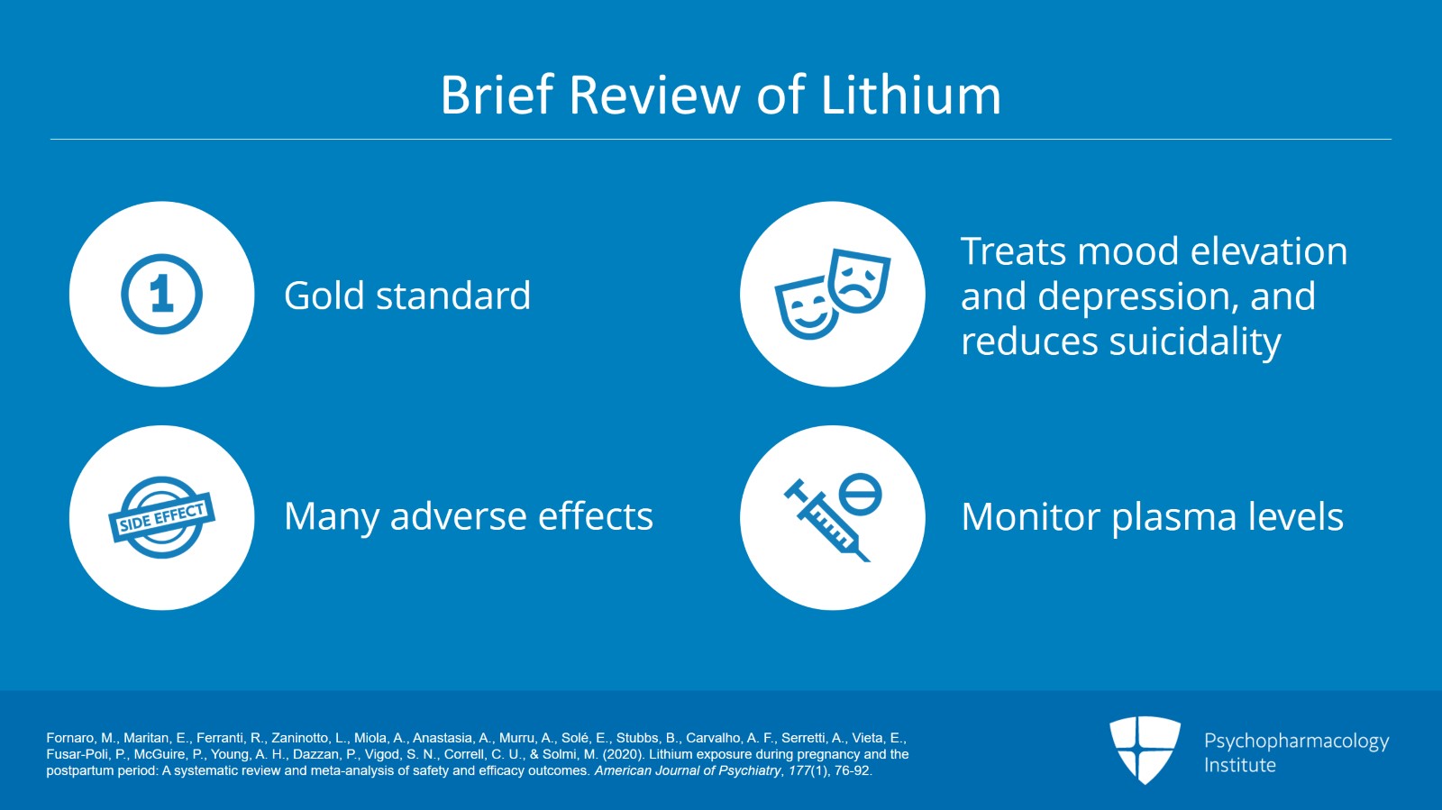 Lithium for Bipolar Disorder During Pregnancy: Safety and Efficacy Slide 2 of 10