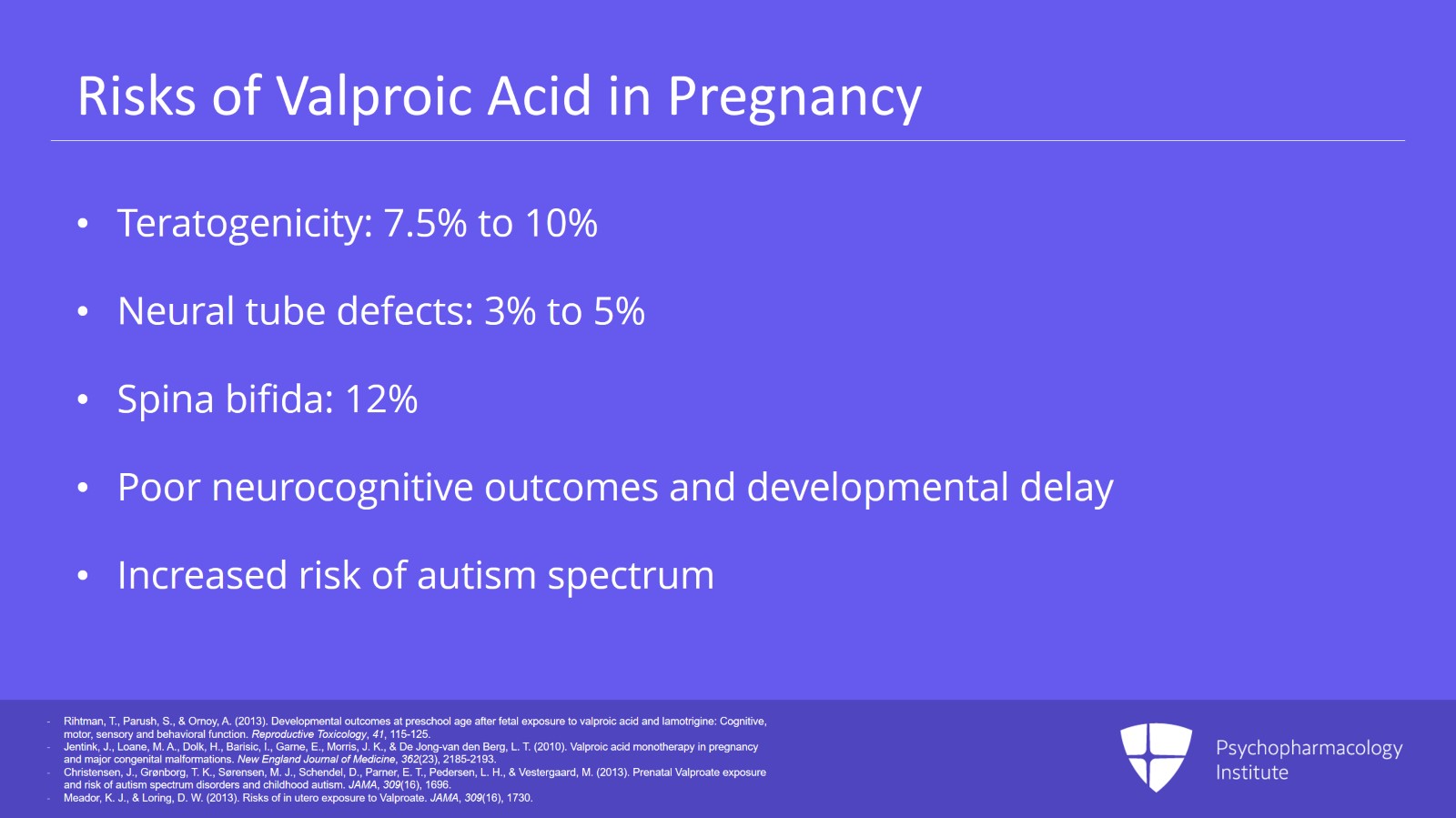Prescribing Antiepileptic Drugs for Bipolar Disorder During Pregnancy: Valproate, Carbamazepine, and Lamotrigine Slide 3 of 9