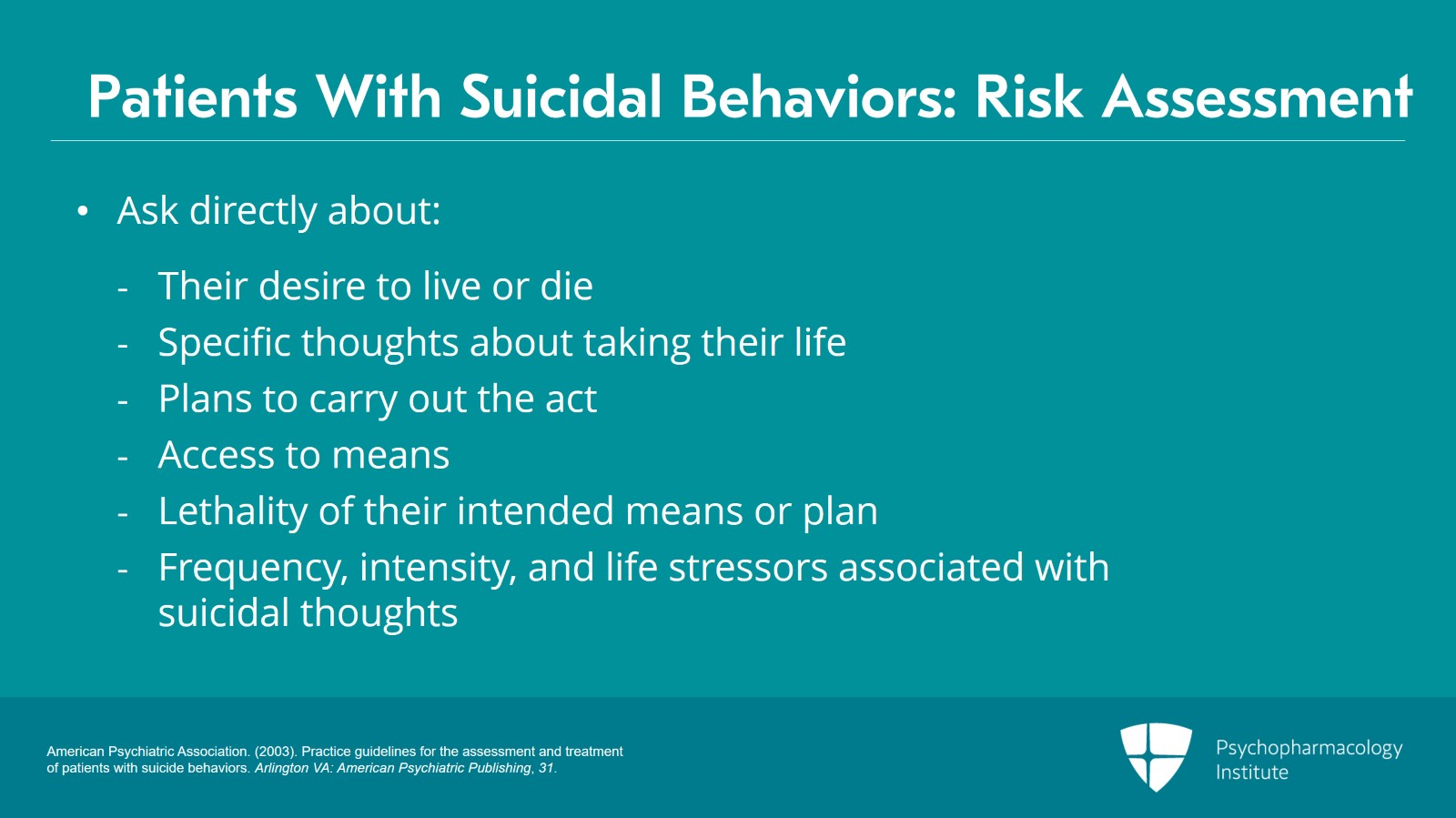 Bipolar Emergencies in Pregnancy: Suicidality and Mania Slide 4 of 8