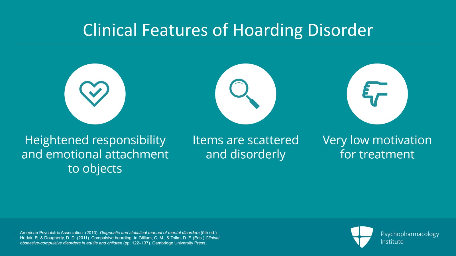 Hoarding Disorder: DSM-5 Criteria, Clinical Features, Epidemiology, and Comorbidities Slide 5 of 13