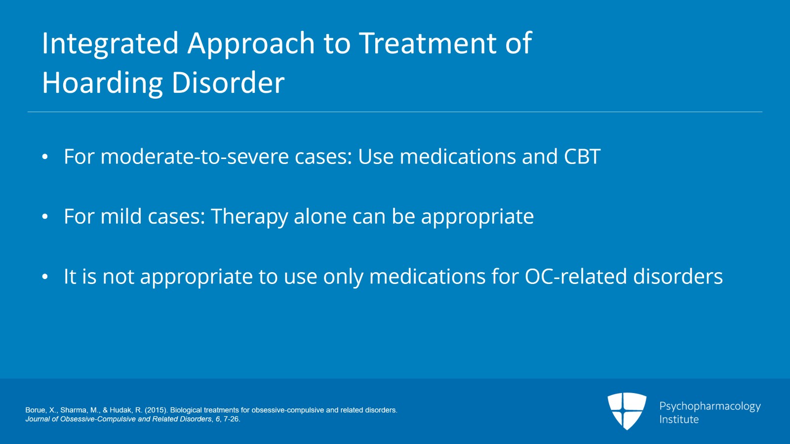 Hoarding Disorder Treatment: Pharmacotherapy and CBT Slide 2 of 10