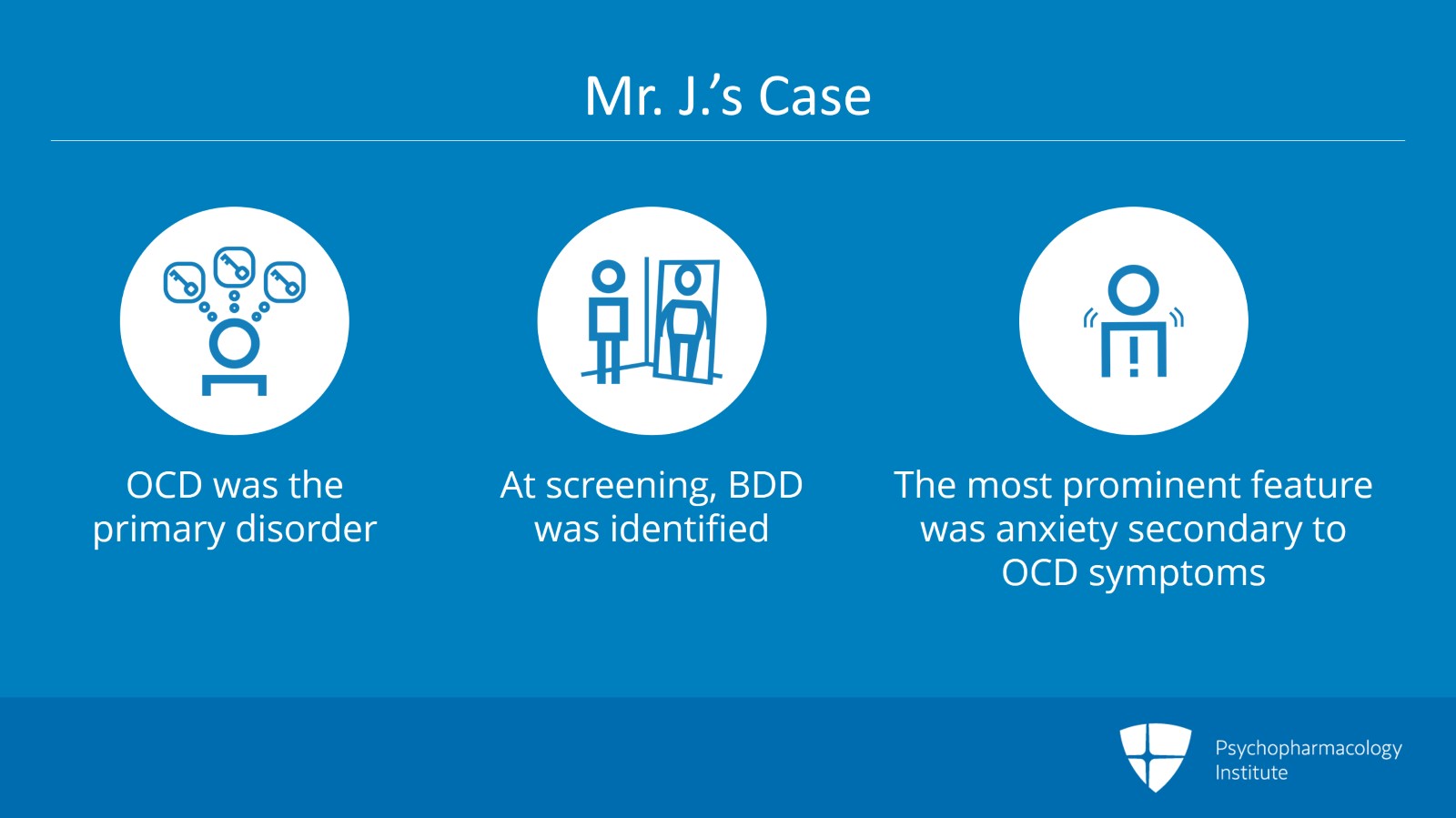 Case Vignette Solution: Treating Mr. J. and Takeaway Points Slide 2 of 11