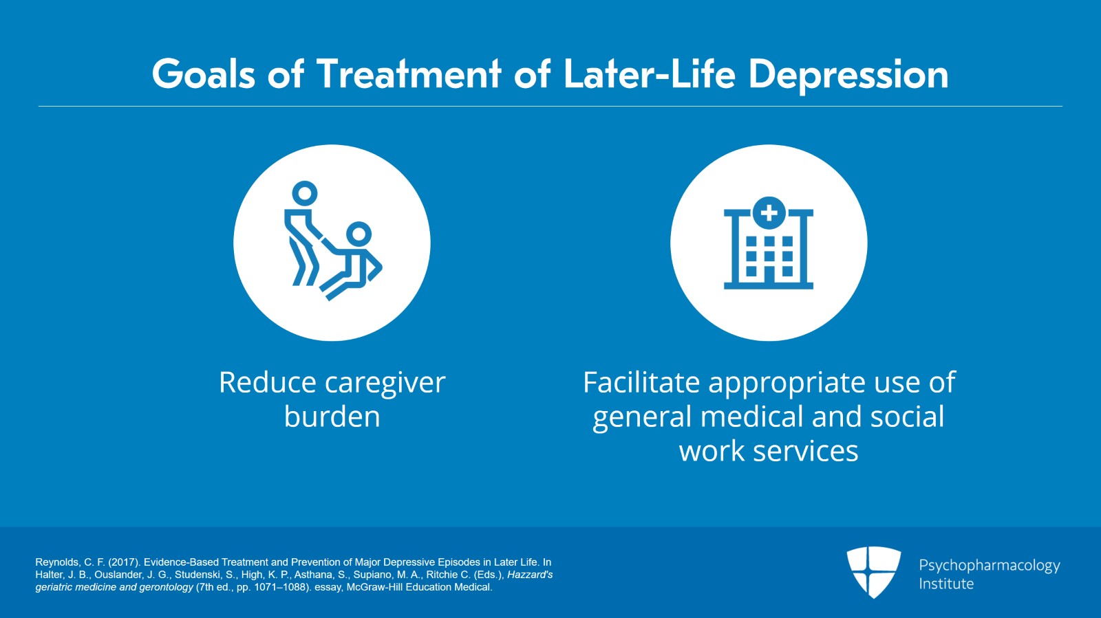 Remission, Functional Recovery, and Prevention of Relapse and Recurrence of Later-Life Depression Slide 3 of 12