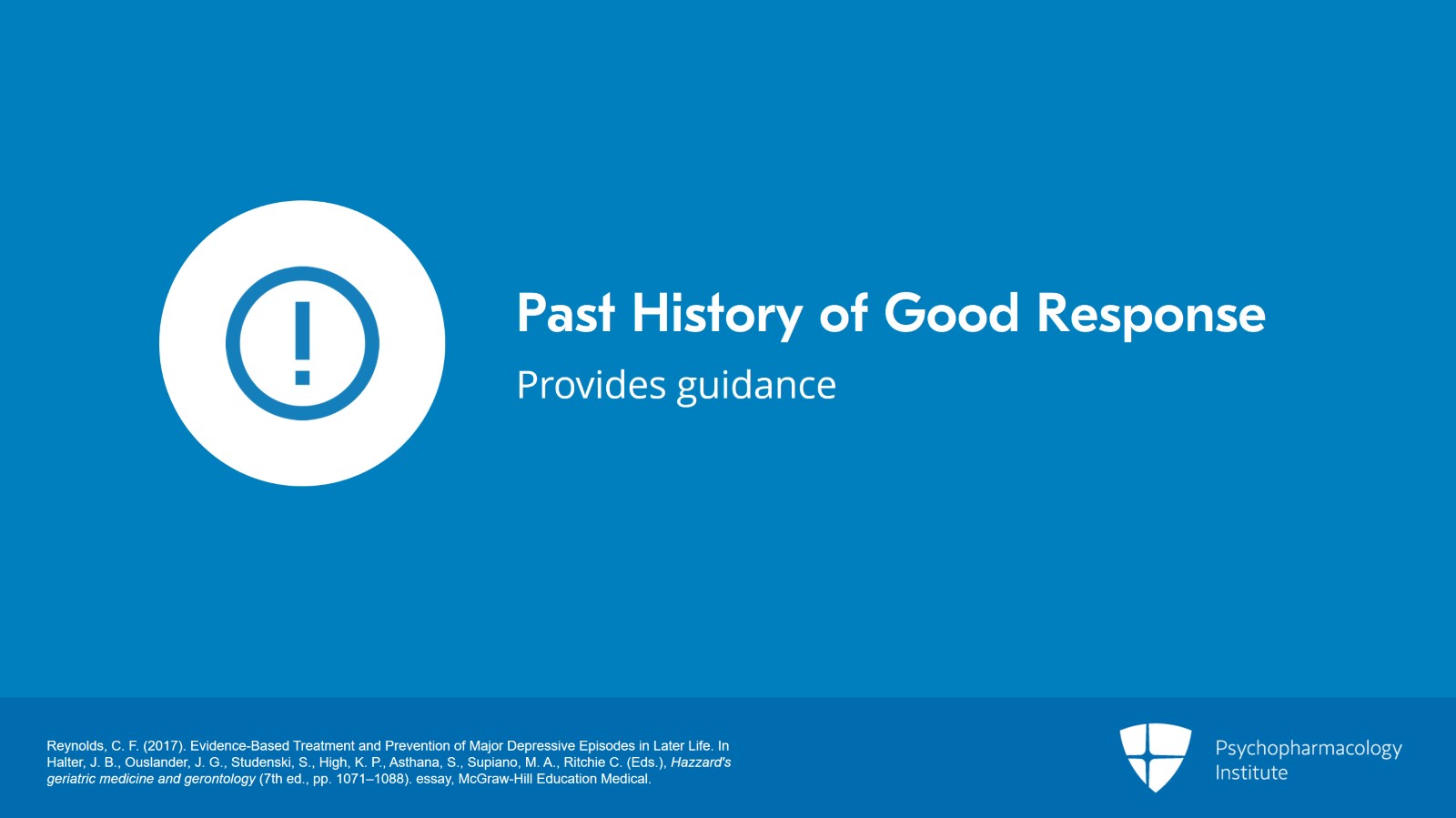 Algorithm for Later-Life Depression Treatment: Antidepressants and Psychotherapy Slide 13 of 16