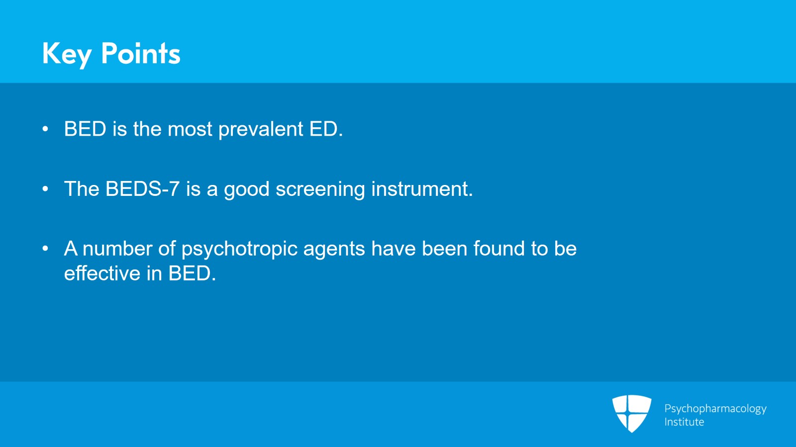 Binge Eating Disorder (BED): Diagnosis and Treatment Overview Slide 8 of 9