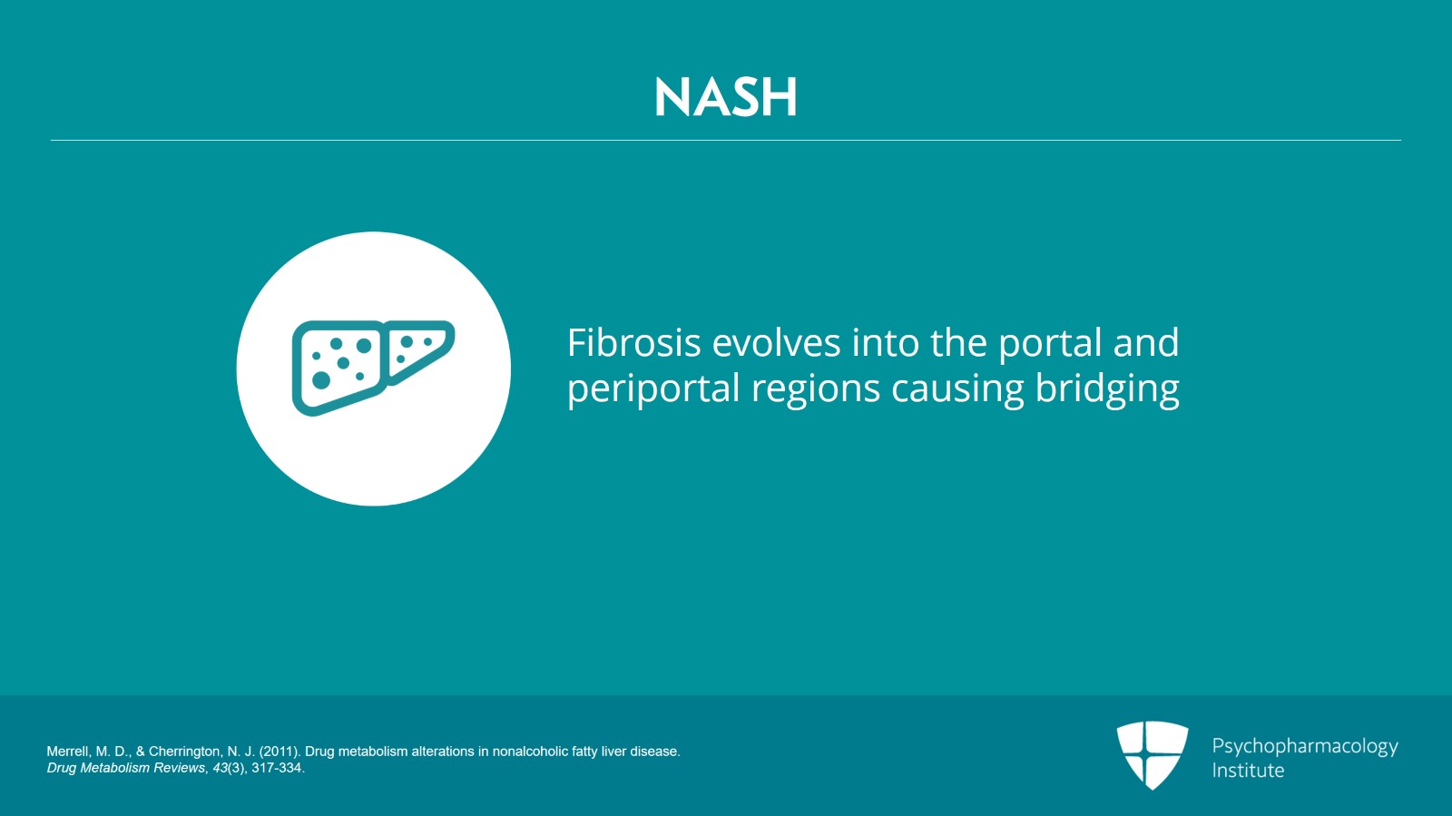 Diagnosis and Impact on Drug Metabolism of Nonalcoholic Fatty Liver Disease: Steatosis and Nonalcoholic Steatohepatitis Slide 6 of 15
