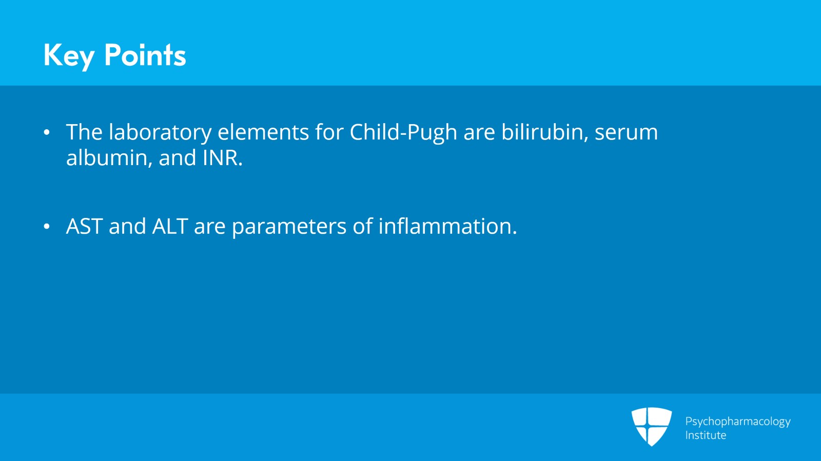 Rating Scales for Hepatic Dysfunction: Child-Pugh Slide 17 of 19