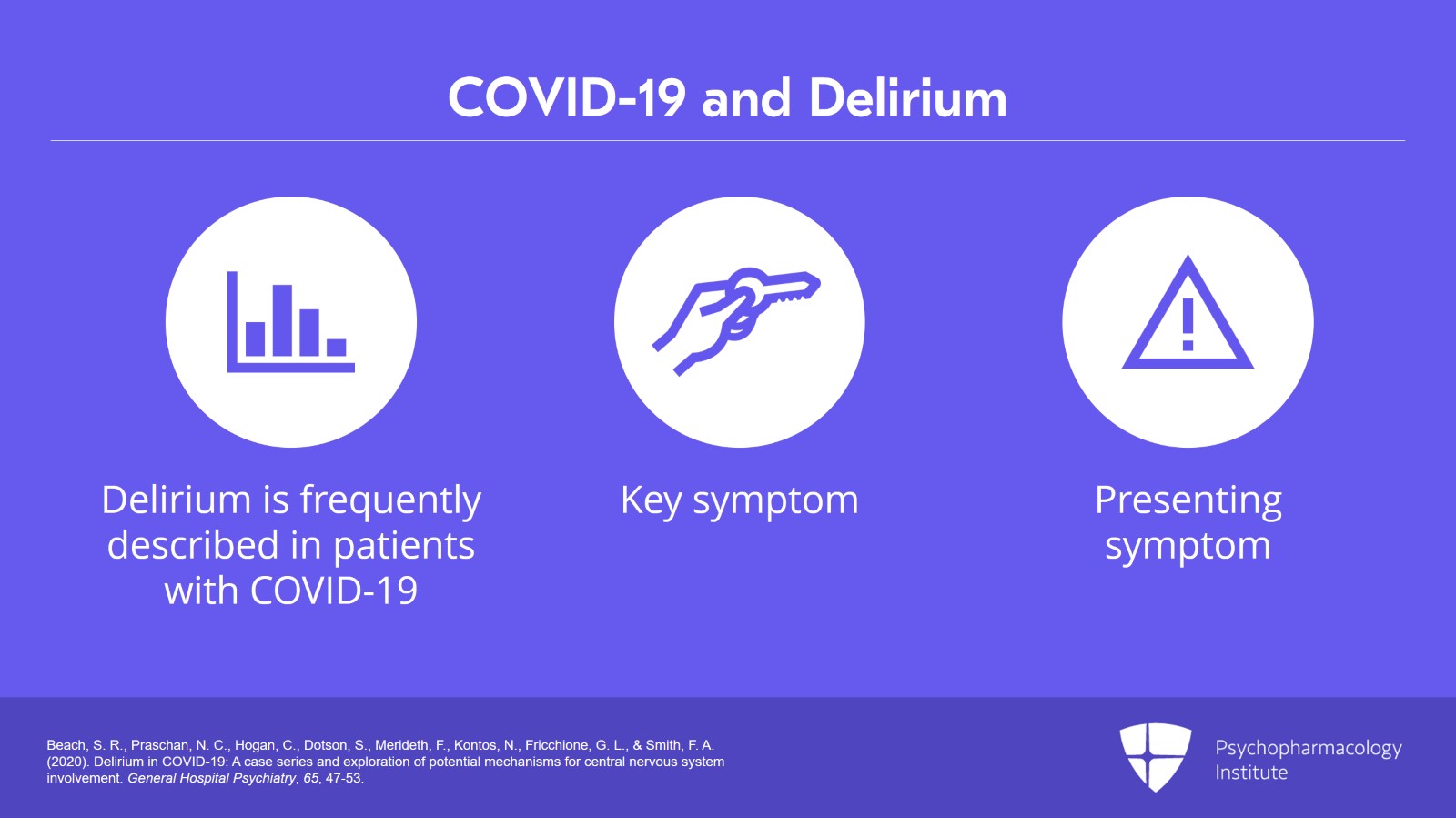 Special Considerations in Delirium: Catatonia and COVID-19 Slide 6 of 12