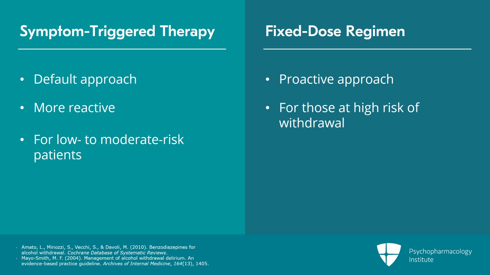Consequences of Alcohol Use Disorder: Withdrawal Slide 14 of 17