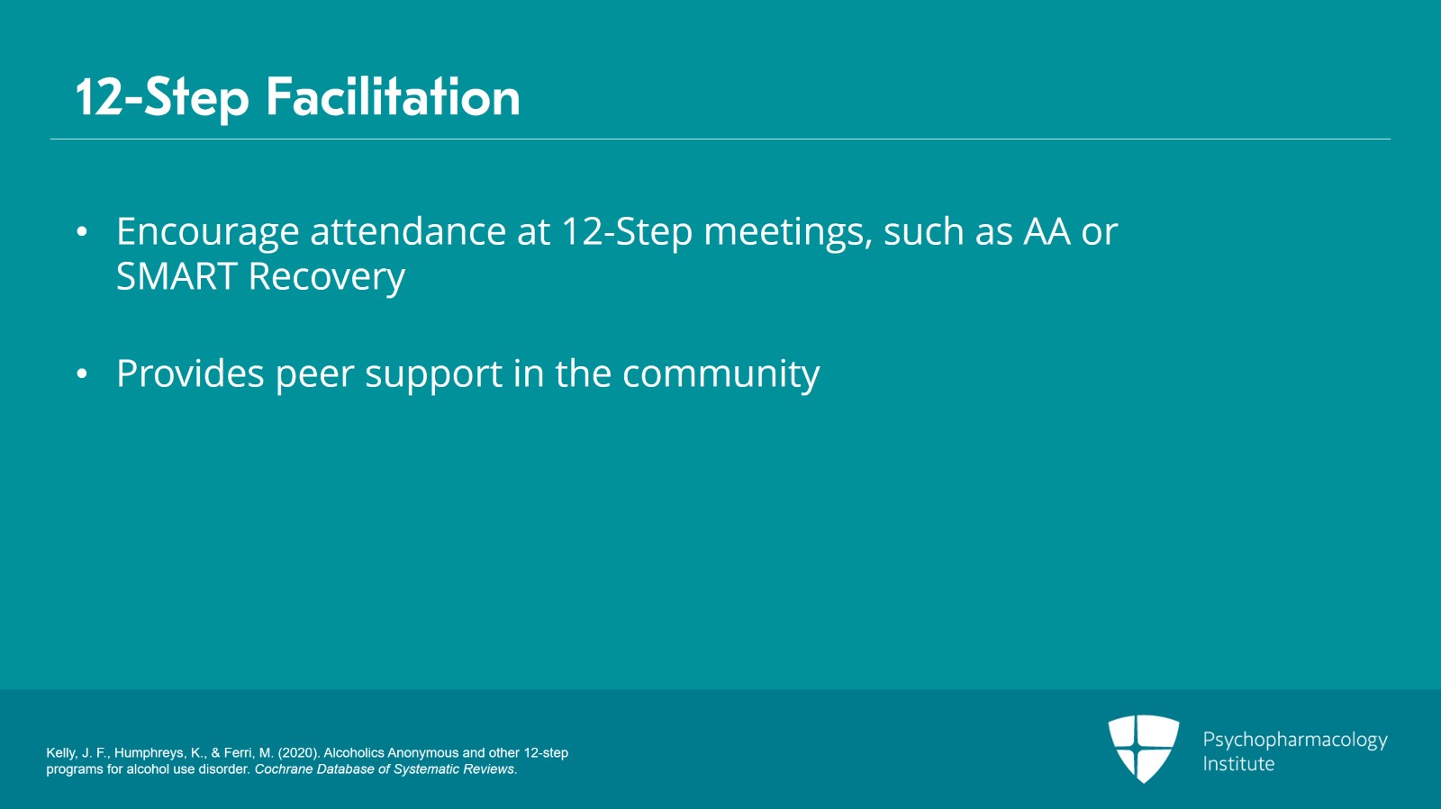 Clinical Principles on Managing Alcohol Use Disorder Slide 8 of 11