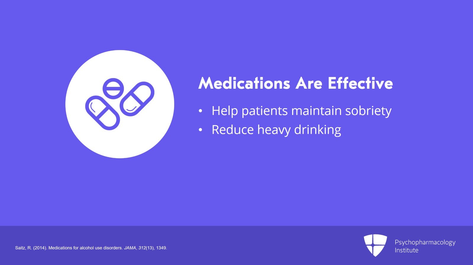 Pharmacology in Alcohol Use Disorder: Naltrexone, Acamprosate, and Disulfiram Slide 3 of 25