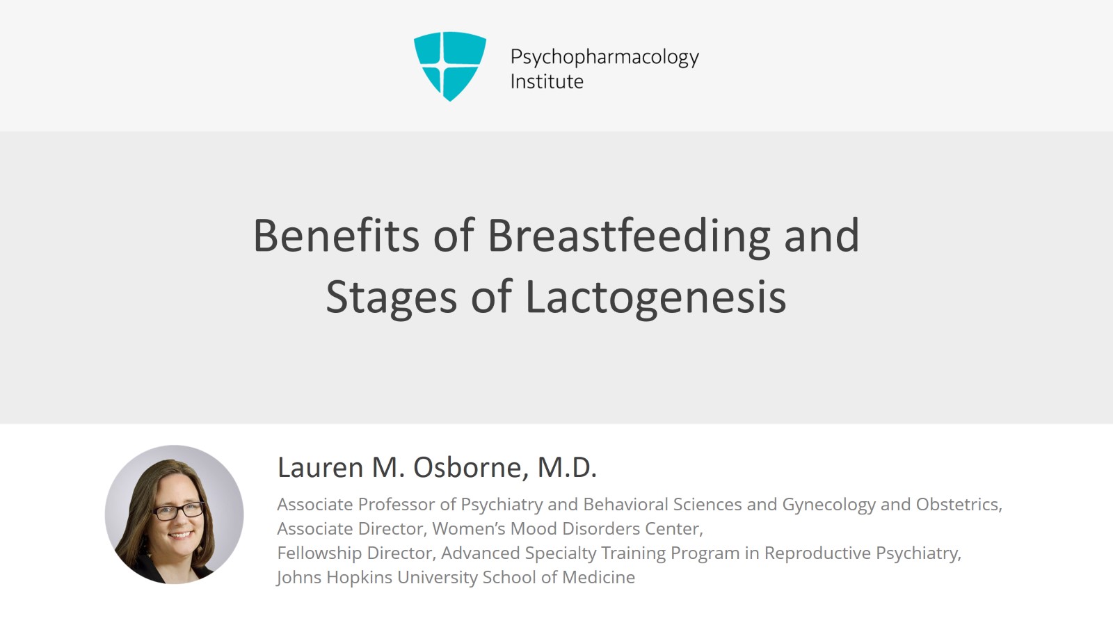Benefits of Breastfeeding and Stages of Lactogenesis Slide 1 of 20