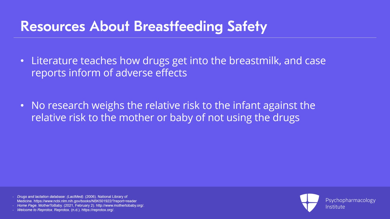 Medications During Breastfeeding: Guidelines and Labels Slide 17 of 25