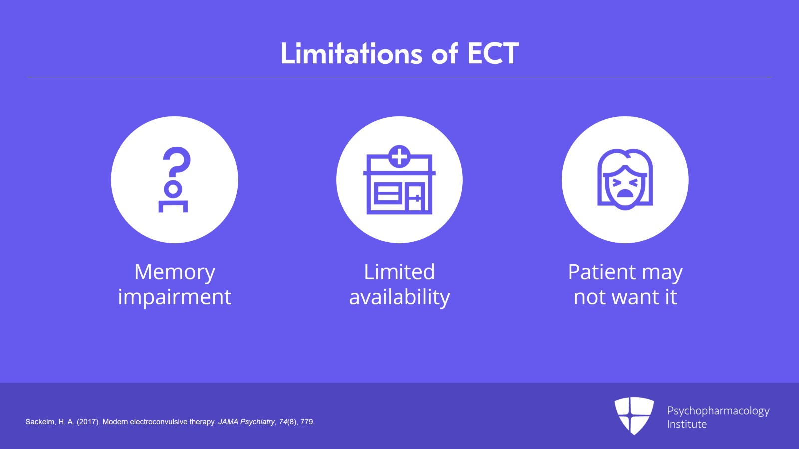 Node 1: ECT for Severely Ill Patients Slide 7 of 12