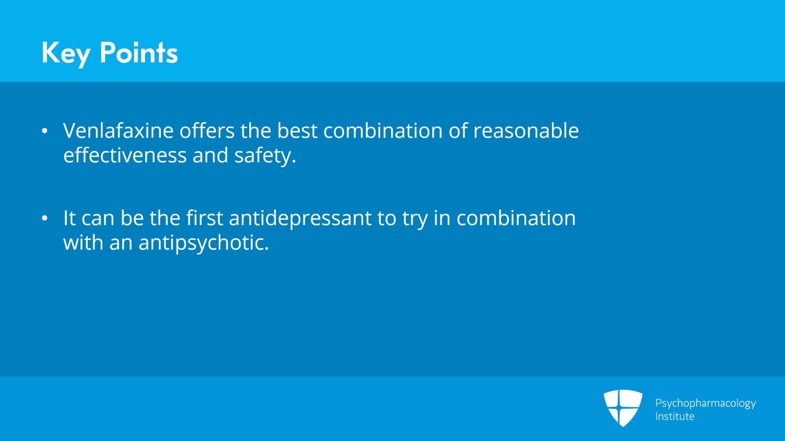 Node 2C: Combination Therapy: SNRIs + Antipsychotics Slide 11 of 12