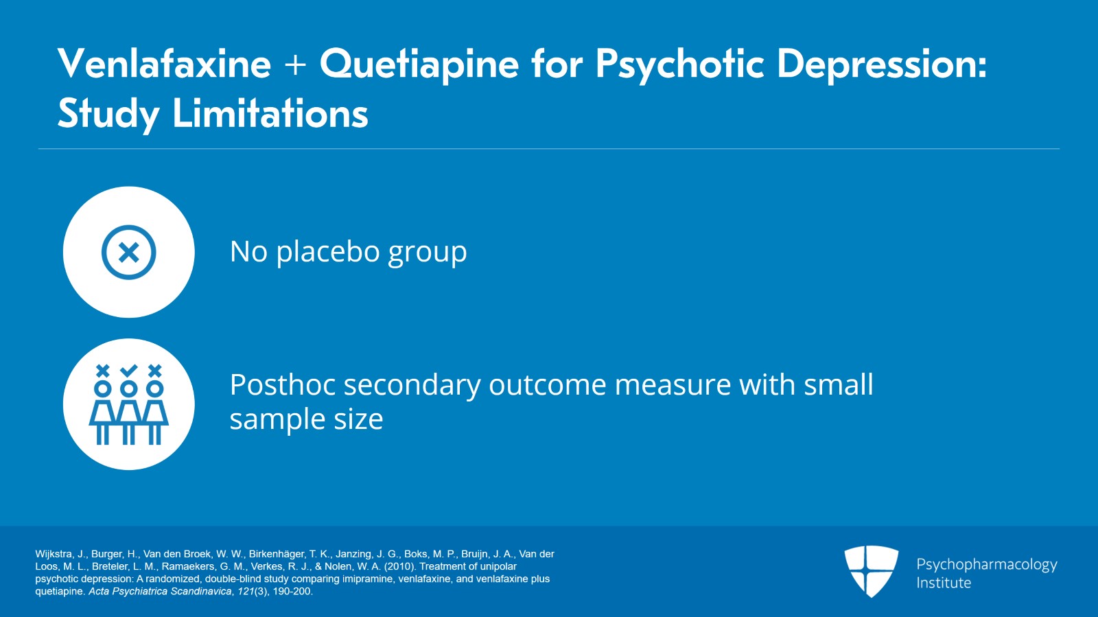 Node 2C: Combination Therapy: SNRIs + Antipsychotics Slide 8 of 12