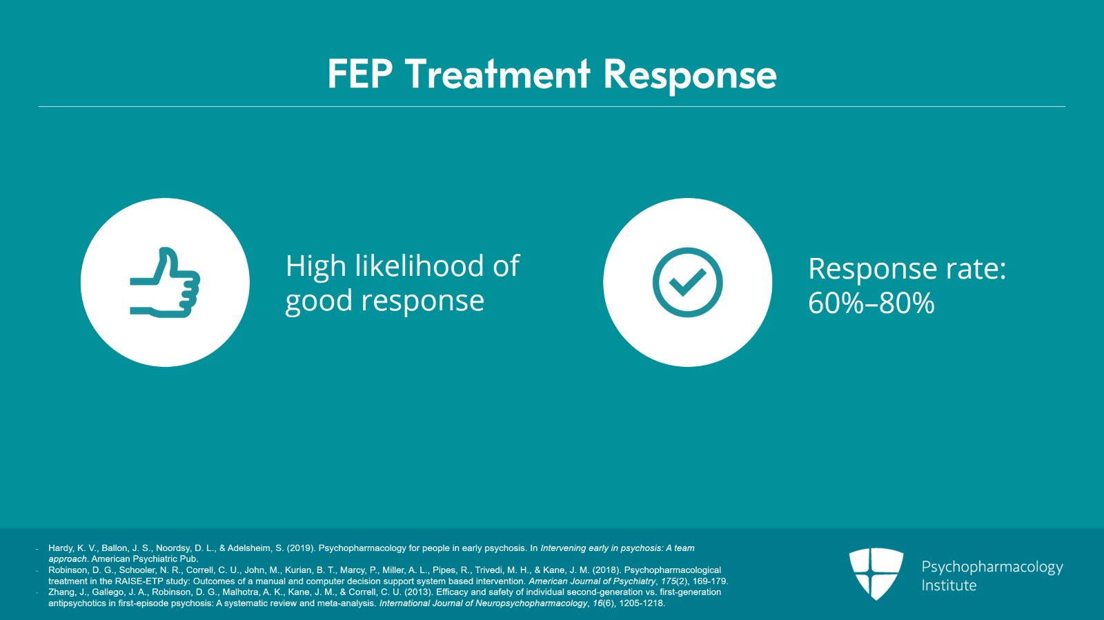Management of First Episodes: Antipsychotics Slide 6 of 11
