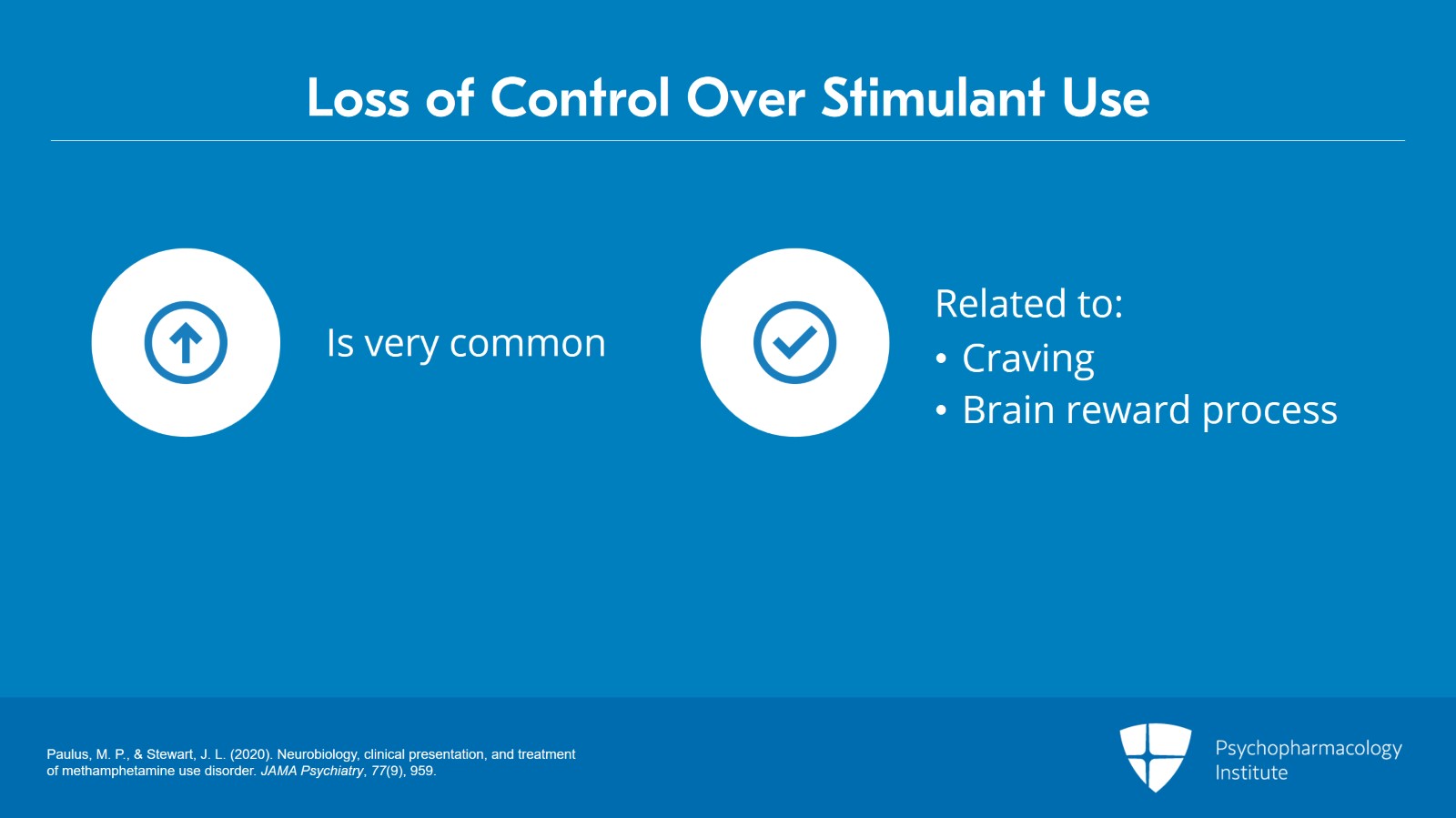 Stimulants Use: Course, Assessment, and Diagnosis Slide 9 of 19