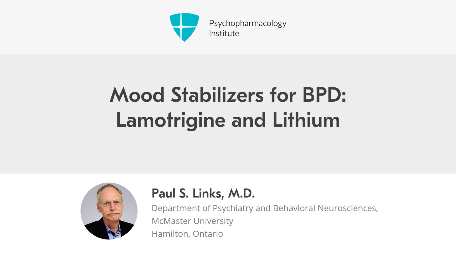 Mood Stabilizers for BPD: Lamotrigine and Lithium Slide 1 of 12
