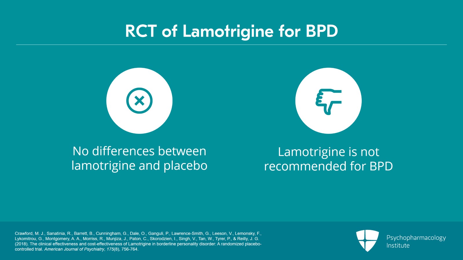 Mood Stabilizers for BPD: Lamotrigine and Lithium Slide 6 of 12