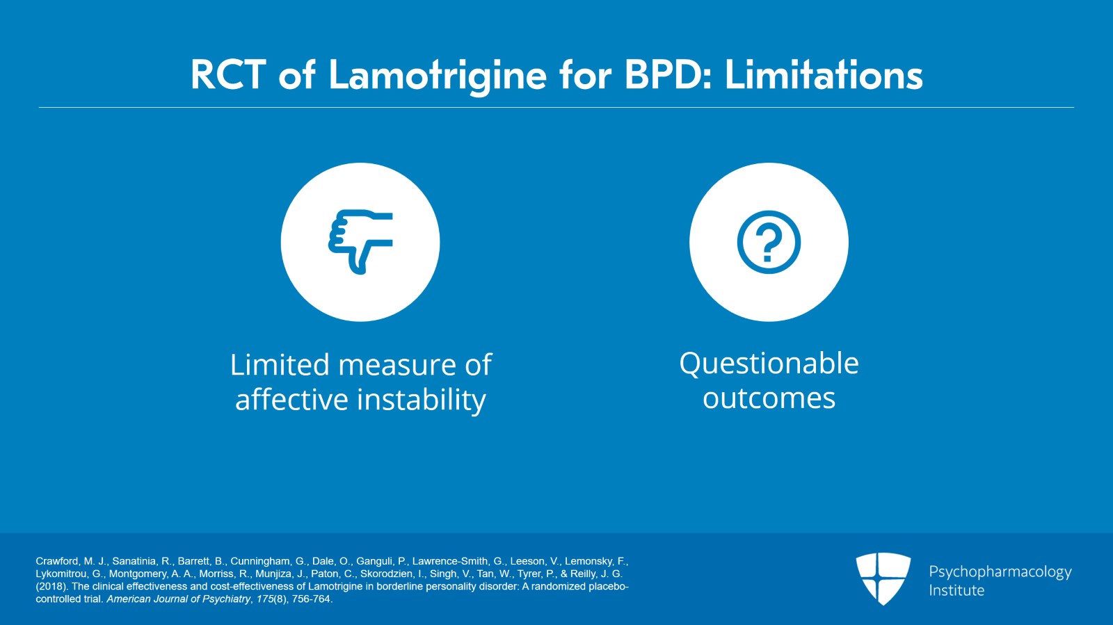 Mood Stabilizers for BPD: Lamotrigine and Lithium Slide 7 of 12