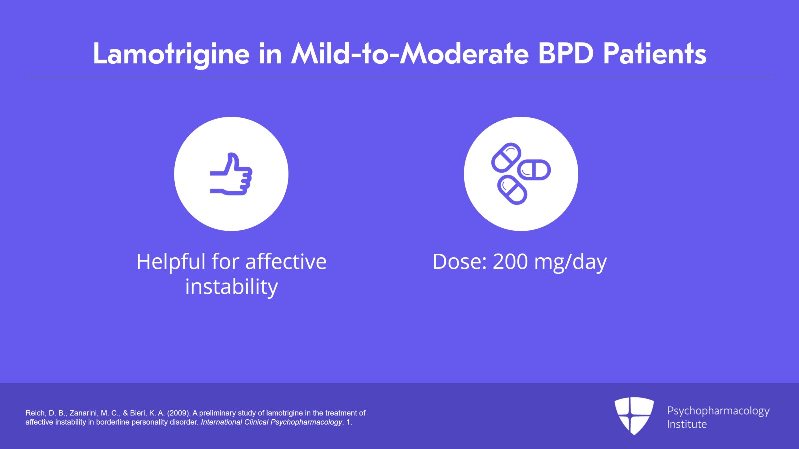 Mood Stabilizers for BPD: Lamotrigine and Lithium Slide 9 of 12